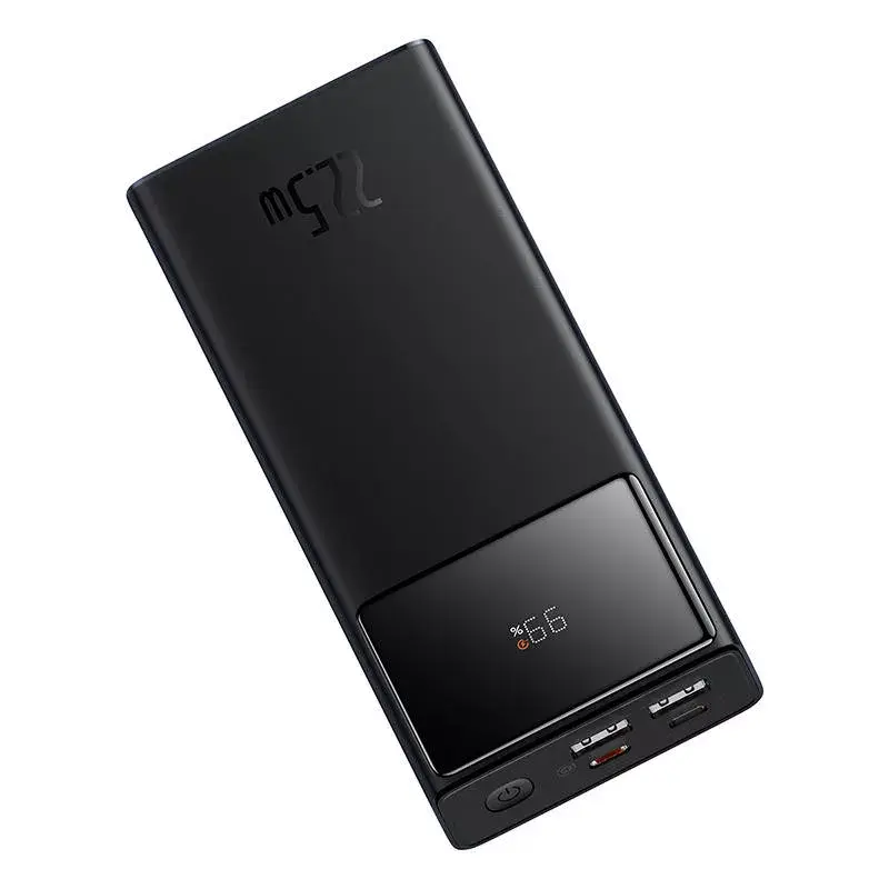 Portatīvais akumulātors Baseus Star-Lord 20000mAh, 2xUSB, USB-C, 22.5W melns Photo 3