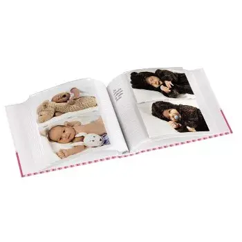 Fotoalbums Hama Moni Rozā Balts Photo 2