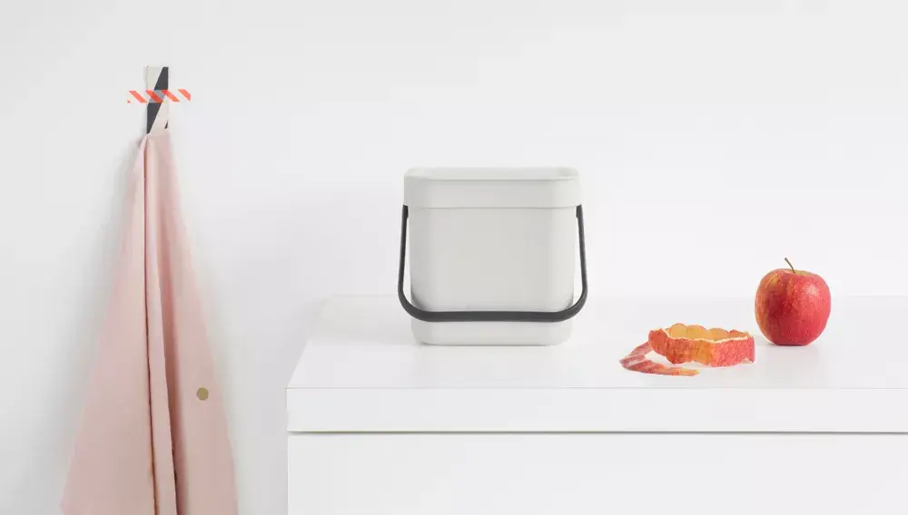 Brabantia Sort & Go 6 L Grey Waste Bin Photo 4