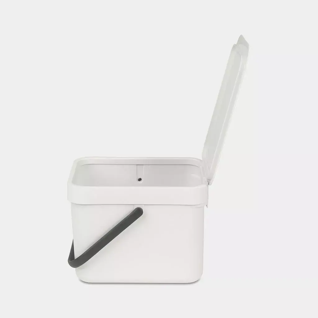 Brabantia Sort & Go 6 L Grey Waste Bin Photo 6