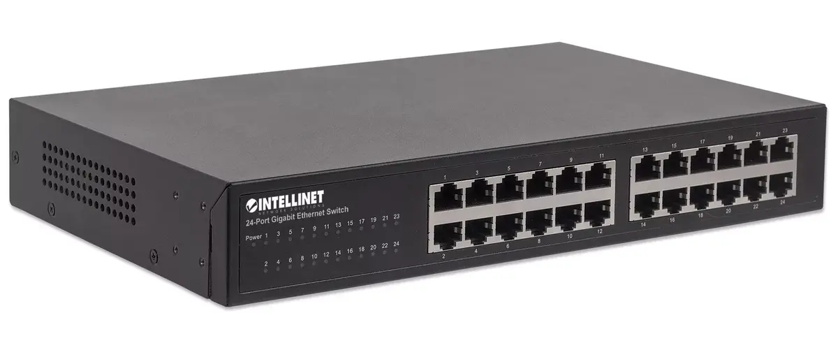 Giga bitu Ethernet slēdzis Intellinet 24-Port 561273 Photo 3
