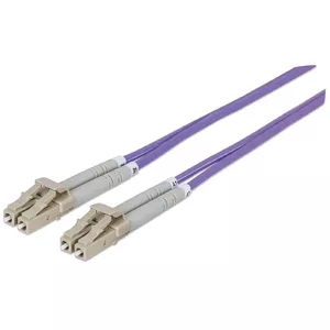 Fiber Optic Patch Cable Intellinet OM4 LC/LC 5m Violet