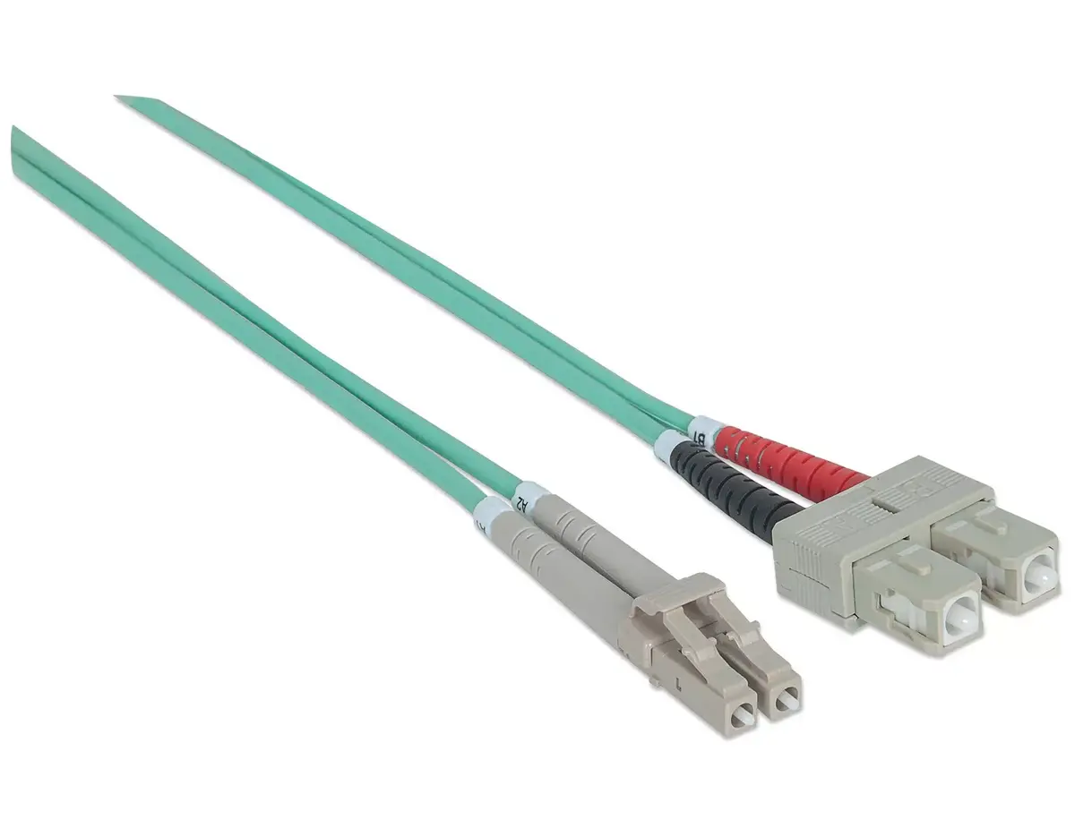 Fiber Optic Patch Cable Intellinet OM3 LC/SC 1m Photo 2