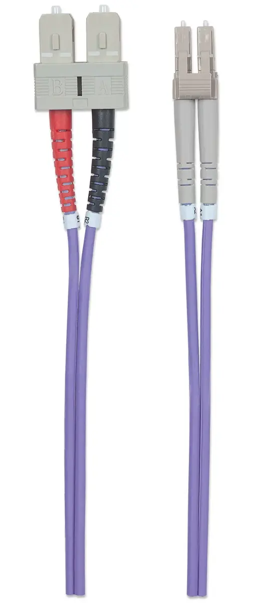 Fiber Optic Patch Cable Intellinet OM4 LC/SC Photo 4