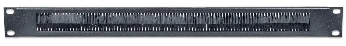 Cable Entry Panel Intellinet 19" 1U Brush Insert Black Photo 3