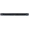 Cable Entry Panel Intellinet 19" 1U Brush Insert Black Photo 4