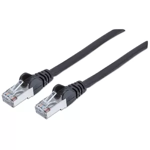 Сетевой кабель Intellinet Cat6 RJ45 0.5м Черный