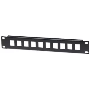 Patch Panel Blank Intellinet 714860 10" 1U 10-Port Black