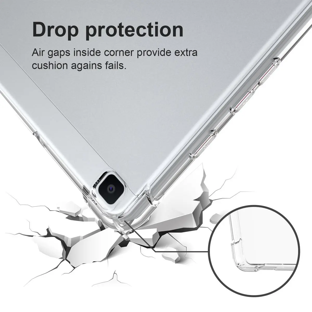 eSTUFF Transparent Tablet Cover for Samsung Photo 2