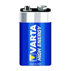 Vienreizējā baterija Varta 9V Alkaline