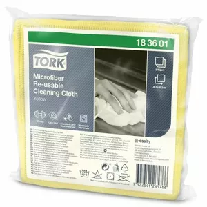 Cleaning cloth Tork reusable microfiber yellow 6 pcs (MPN 400-08509)