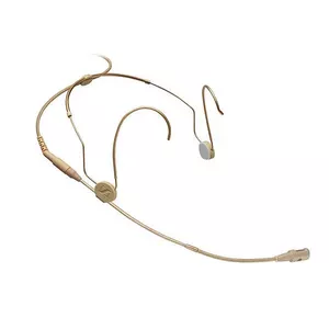 Микрофон Sennheiser HSP 4-ew-3 бум-конденсаторный проводной 3,5 мм бежевый, кабель 1,6 м, 40–20000 Гц