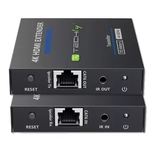 AV передатчик и приемник Techly IDATA EXT-565 4096x2160 Cat6 Cat7