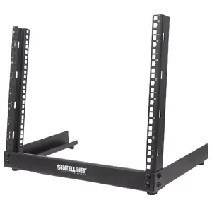 Открытая рамка стойки Intellinet 12U Черная 465mm