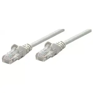 Network cable INTELLINET Cat5e U/UTP (UTP), RJ-45 to RJ-45, 1.5 m, grey
