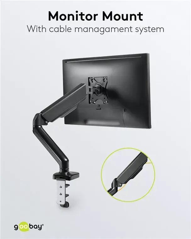 Monitora stiprinājums Goobay 58531 Photo 11