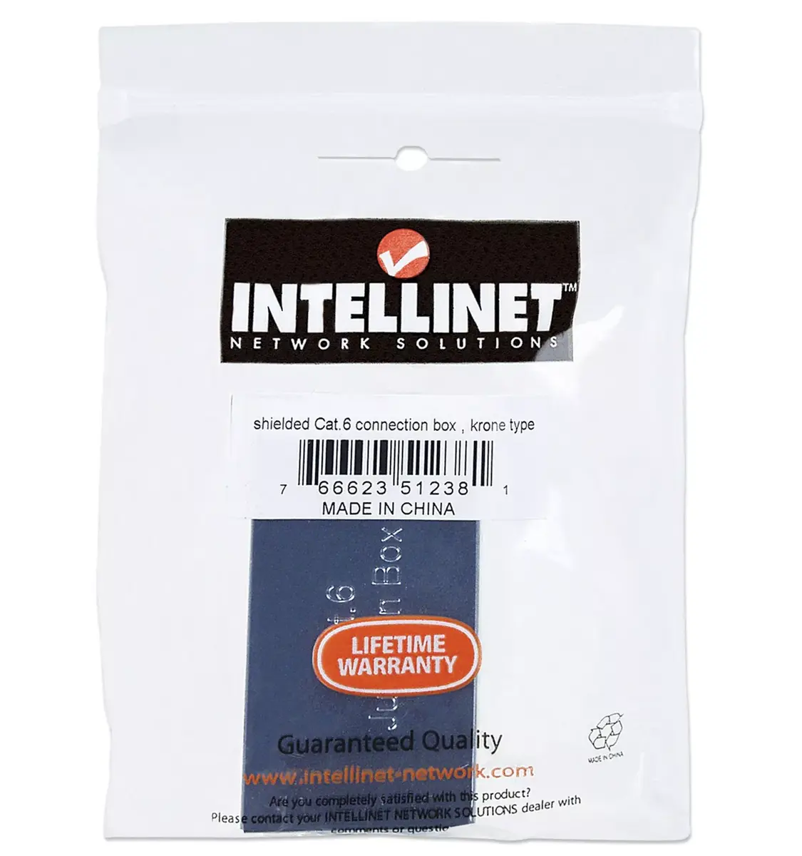 Коробка соединительная Intellinet Cat6 FTP Silver Photo 4