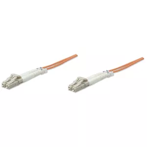 Fiber Optic Patch Cable Intellinet OM1 LC/LC 5m Orange Duplex Multimode 62.5/125 µm
