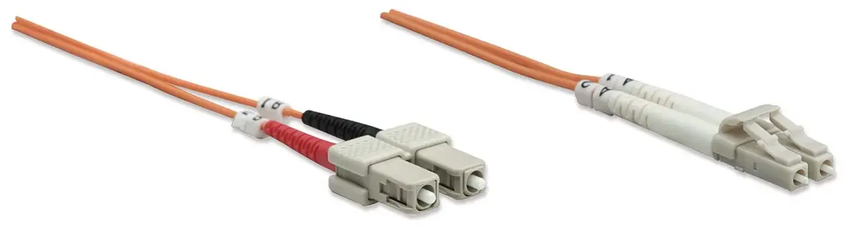 Fiber Optic Patch Cable Intellinet OM1 LC/SC 1m Photo 2