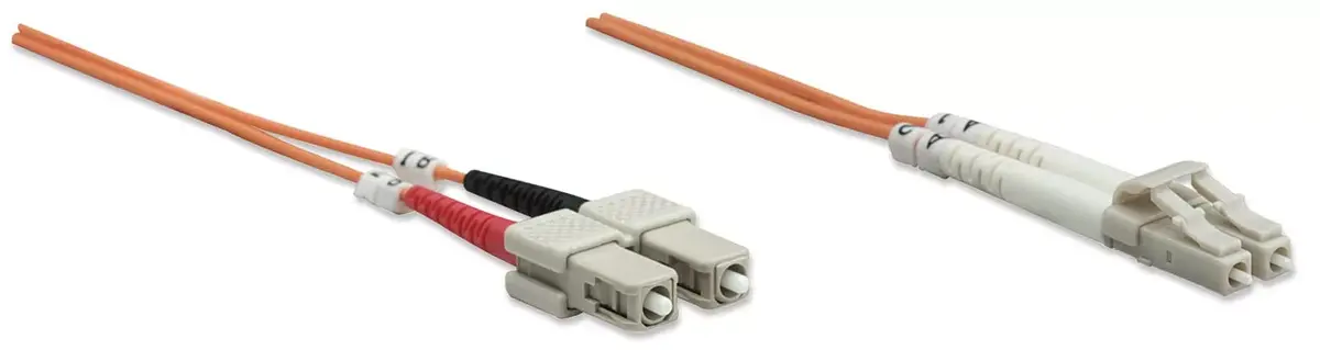 Fiber Optic Patch Cable Intellinet OM1 LC/SC 2m Photo 2