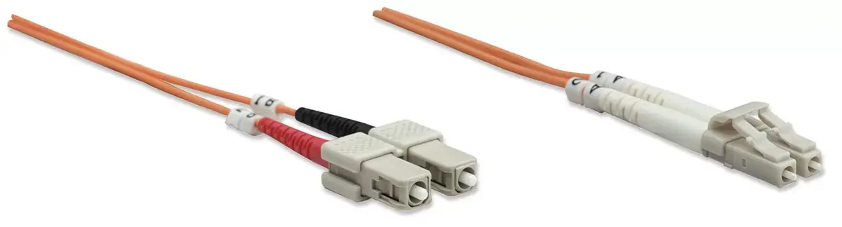 Fiber Optic Patch Cable Intellinet OM1 LC/SC 3m Photo 2