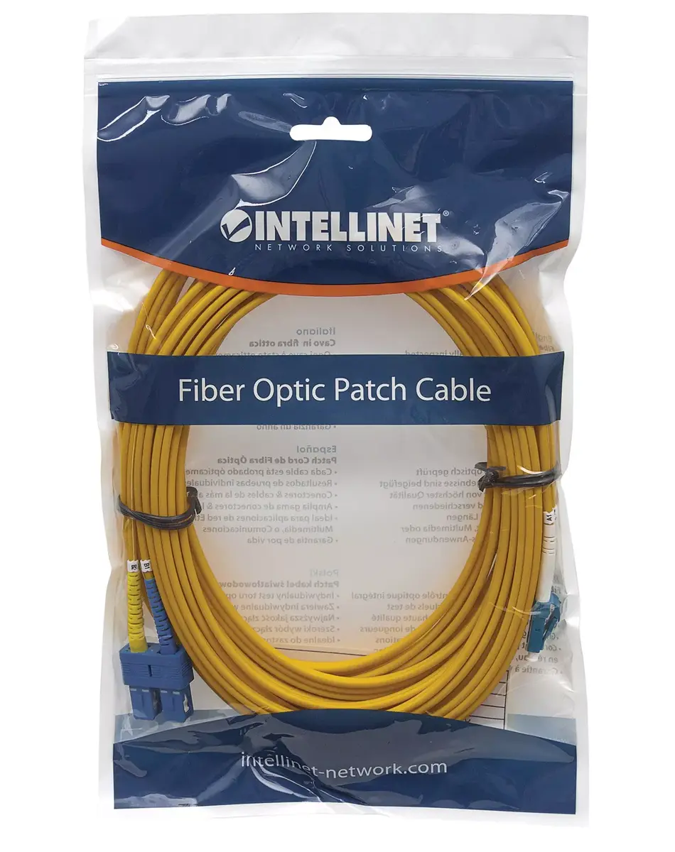 Fiber Optic Patch Cable Intellinet OS2 LC/SC 5m Photo 5