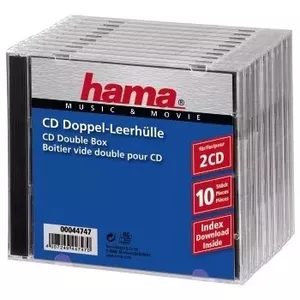 CD dubultais dževelkasts standarts Hama 44747
