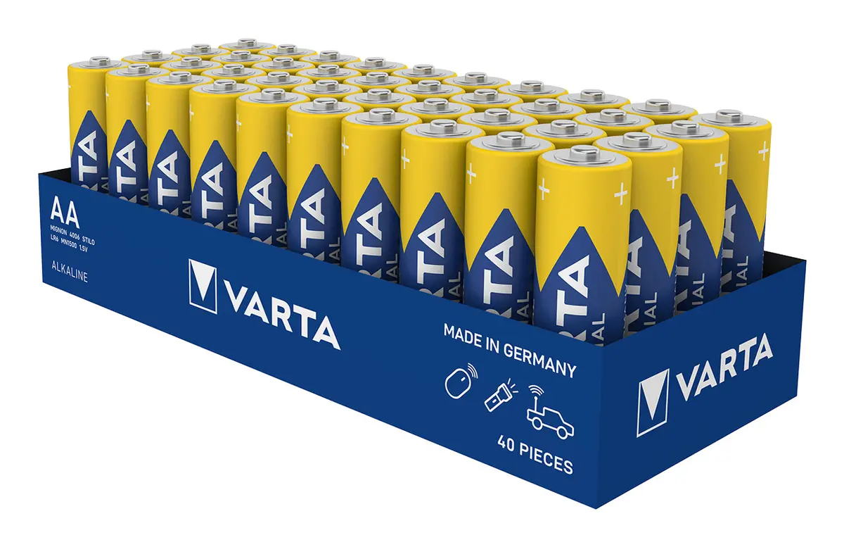 Varta LR6 4-SP Industrial Батарейка AA Щелочная Photo 4