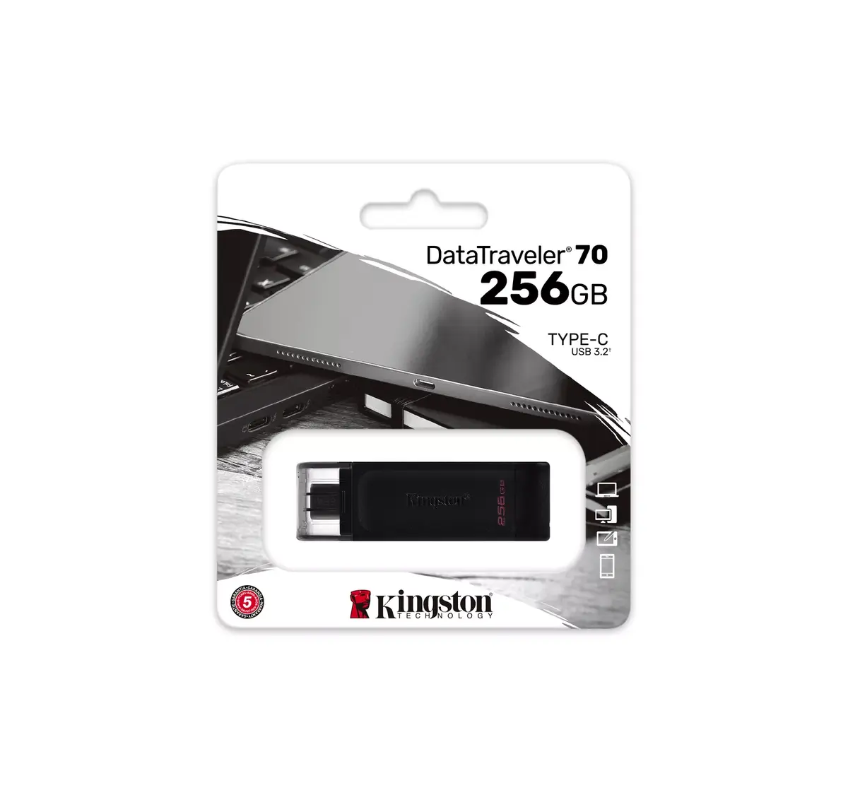 USB флеш-память Kingston 256GB DT70 Photo 5
