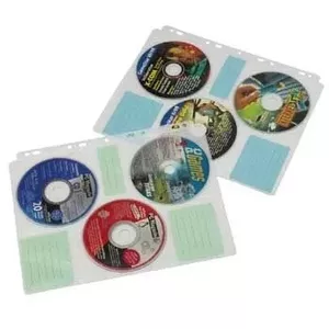 CD-ROM indeksu apvalki Hama 49835