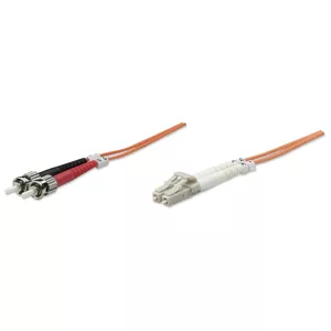 Intellinet 2m LC/ST волоконно-оптический кабель OM1 Оранжевый