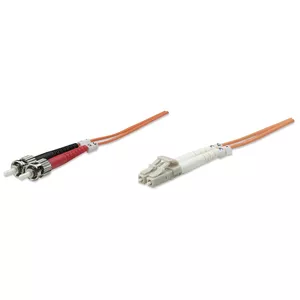 Fiber Optic Patch Cable Intellinet OM1 LC/ST 5m Orange