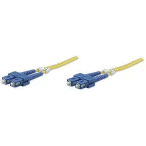 Fiber Optic Patch Cable Intellinet OS2 SC/SC 1m Yellow Duplex Single-Mode 9/125 µm