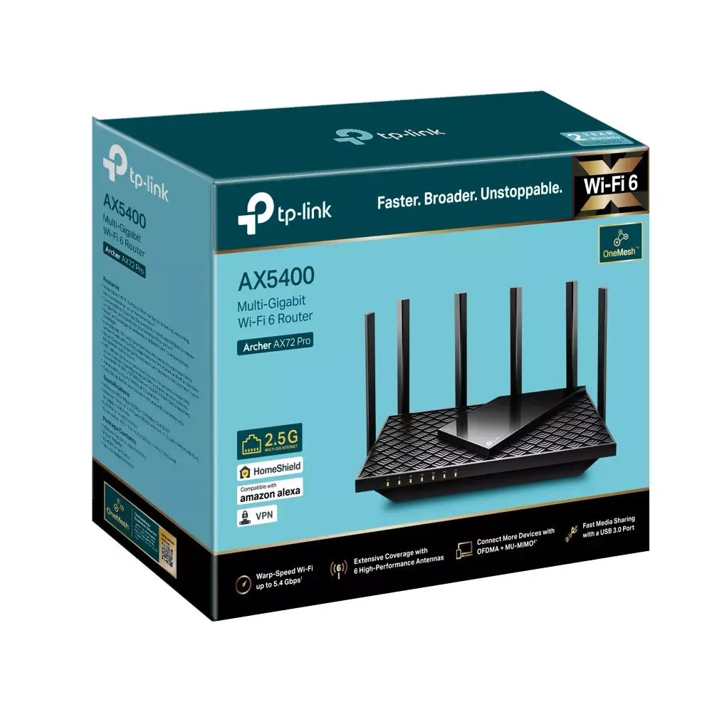 TP‑LINK Archer AX5400 Wi‑Fi 6 Dual‑band Router Photo 3