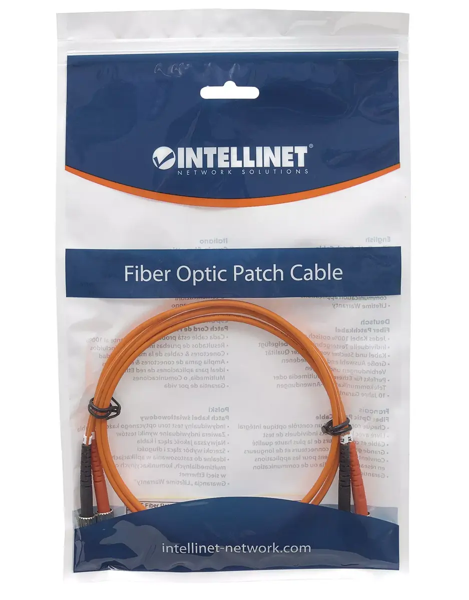 Fiber Optic Patch Cable Intellinet OM1 ST/ST Photo 4