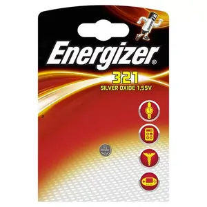 Energizer household single-use Silver‑Oxide button battery 1.55 V — 635710, 1 pc