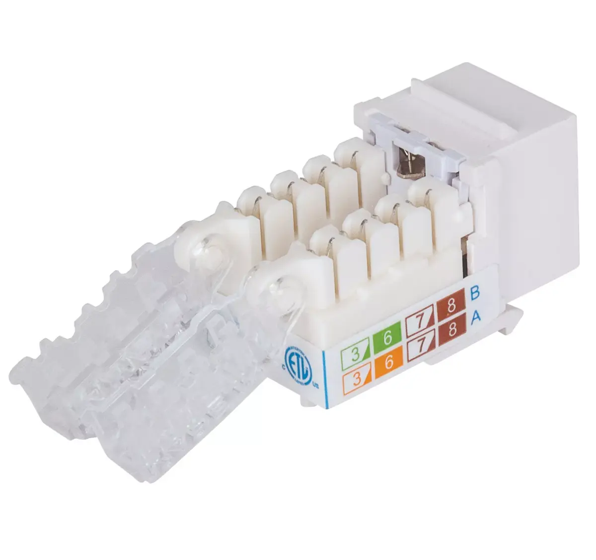 INTELLINET Keystone Jack Cat6 UTP 790758 Photo 3