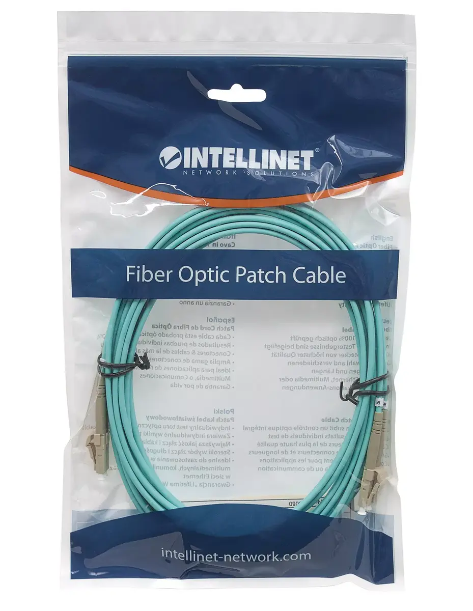 Optiskā šķiedru patch kabelis Intellinet OM3 LC/LC Photo 5