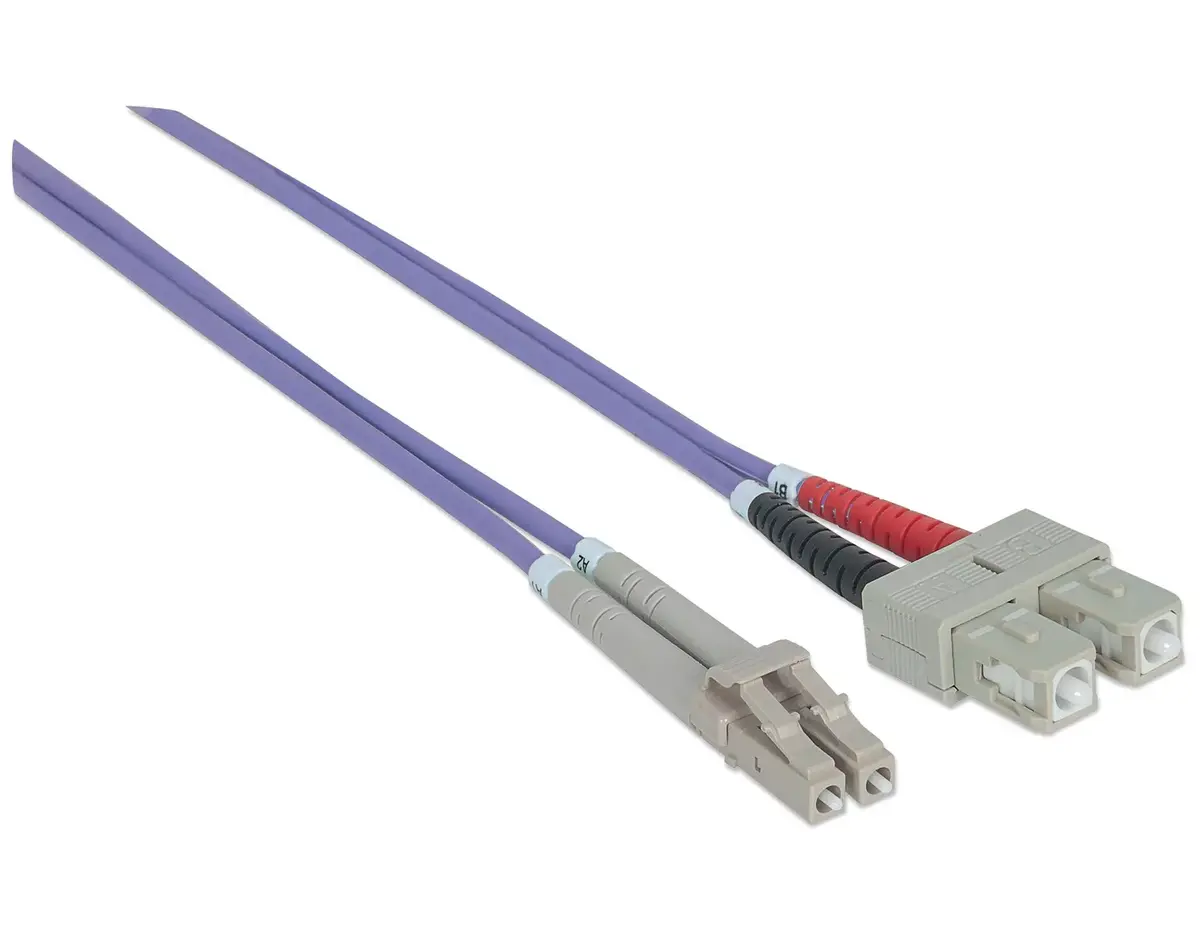 Fiber Optic Patch Cable Intellinet OM4 LC/SC Photo 2
