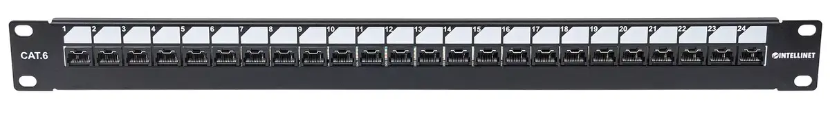 Patch Panel Intellinet Cat6 UTP 24 Port 1U Photo 3