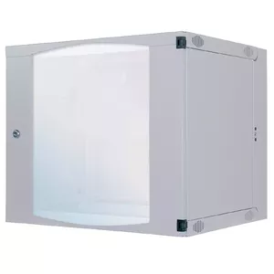 Настенный шкаф Intellinet 9U с двойной секцией и поворотной дверцей