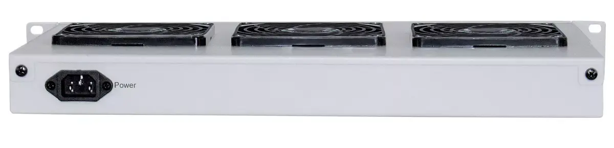 Ventilācijas bloks ar 3 ventilatoriem Intellinet 1U Photo 4