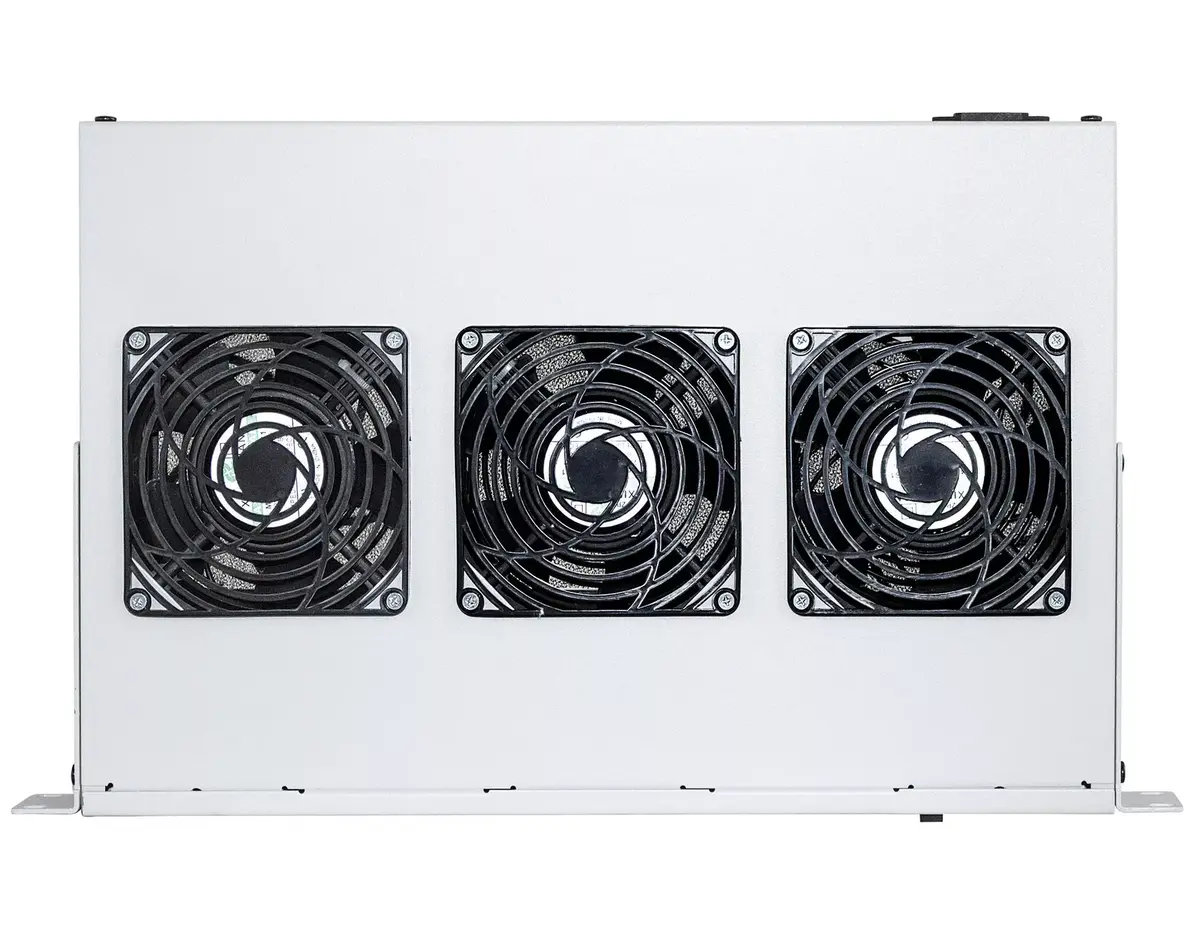 Ventilācijas bloks ar 3 ventilatoriem Intellinet 1U Photo 7