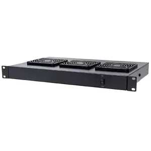 Fan tray Intellinet 3-Fan Ventilation Unit 1U Black