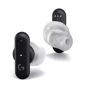 Вакуумные TWS игровые наушники Logitech G FITS — Bluetooth, 20–20000 Гц, черные