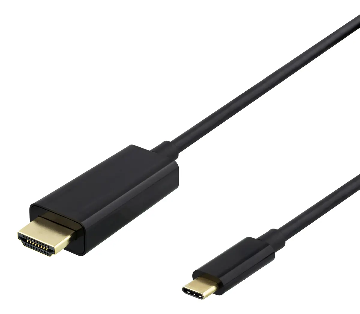 DELTACO USBC-HDMI-1010 USB-C uz HDMI Kabelis