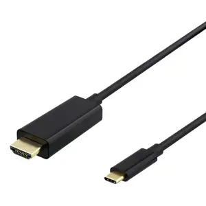 USB Type-C to HDMI Adapter Deltaco USBC-HDMI-1020 2m Black