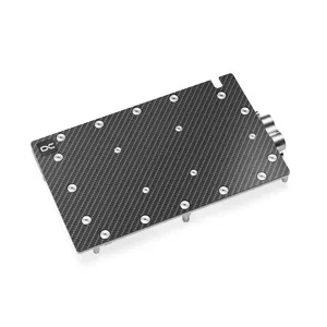 Водоблок + Задняя пластина Aquatuning GmbH 13395 Алюминий Углерод Медь 1/4"