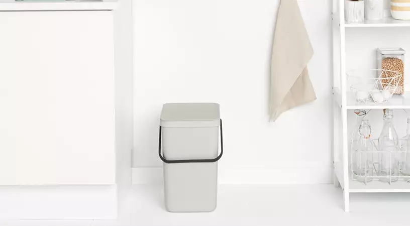 Brabantia Sort & Go 25 L Grey Waste Bin Photo 3