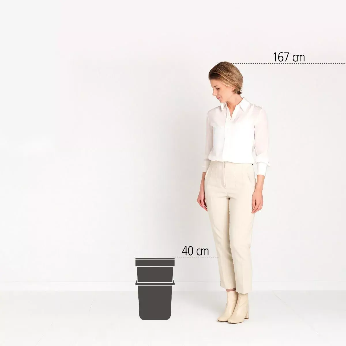 Brabantia Sort & Go 16 L Zaļā Atkritumu Kaste Photo 3
